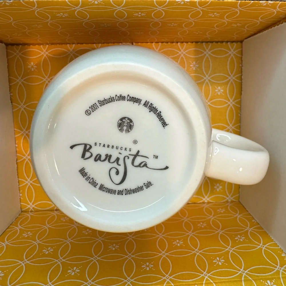 2001 Starbucks Ceramic Mug